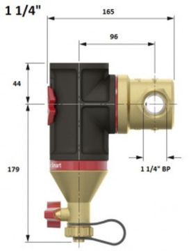 Сепаратор шлама Flamco Clean Smart 1 1/4" (арт. FL 30024)