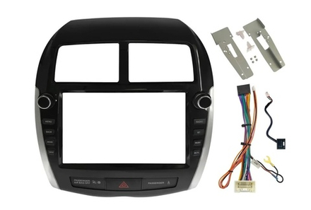 Переходная рамка магнитолы MITSUBISHI ASX, RVR 2013-2018 10 дюймов