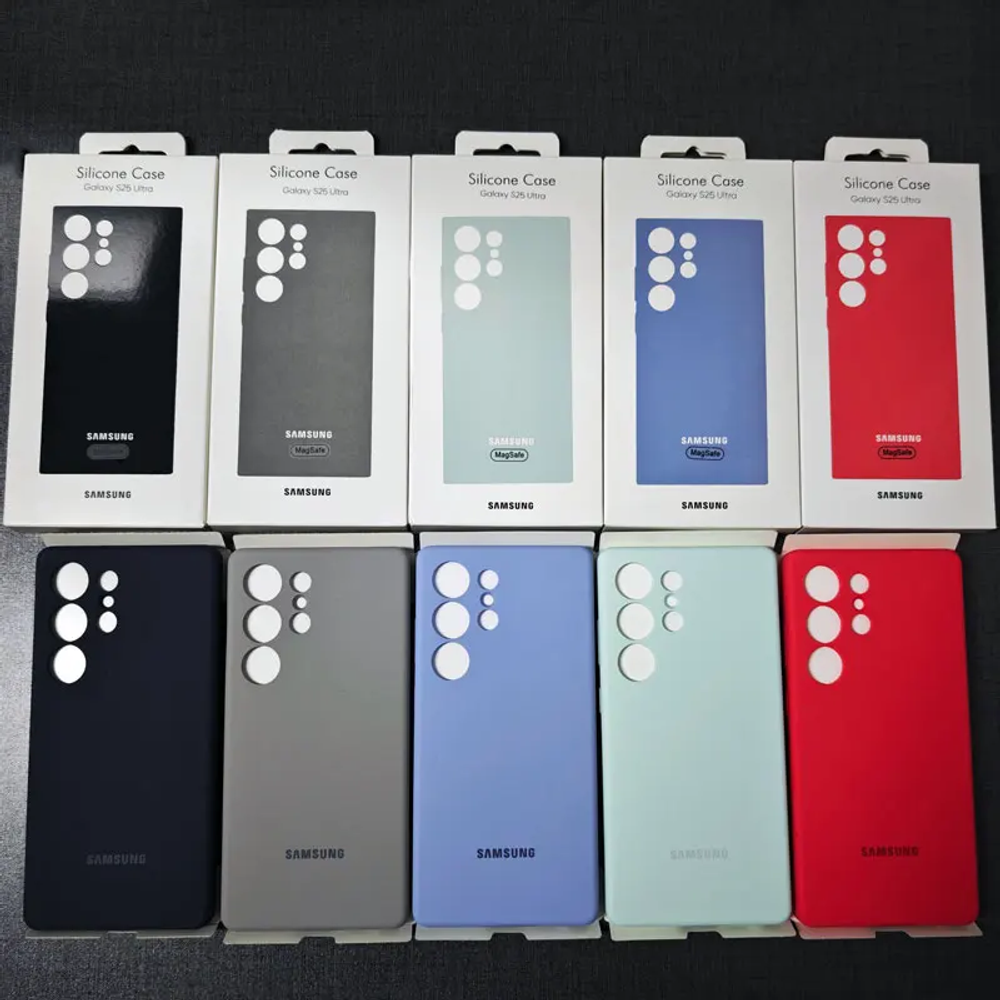 Silicone Case (Без MagSafe РАСПРОДАЖА) Samsung S23 ultra