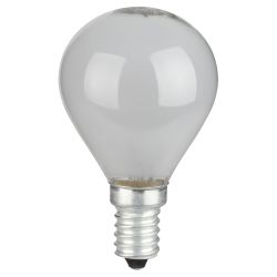 Лампочка ЭРА P45 60Вт Е14 / E14 230В накаливания шар матовый