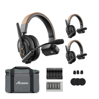 Интерком система Accsoon CoMo SE MIC03-1H2R беспроводная