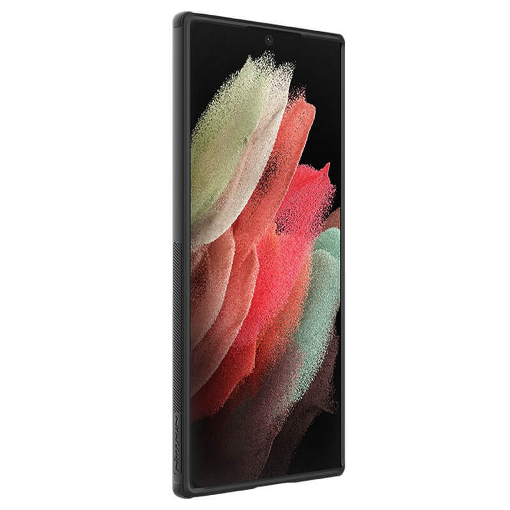 Чехол Nillkin Synthetic fiber S Case с защитой камеры для Samsung Galaxy S22 Ultra
