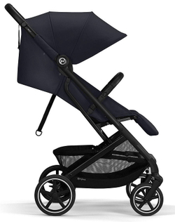 Прогулочная коляска Cybex Beezy 2024 Dark Blue с дождевиком и бампером