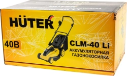 Аккумуляторная газонокосилка Huter CLM-40 Li (70/4/10)