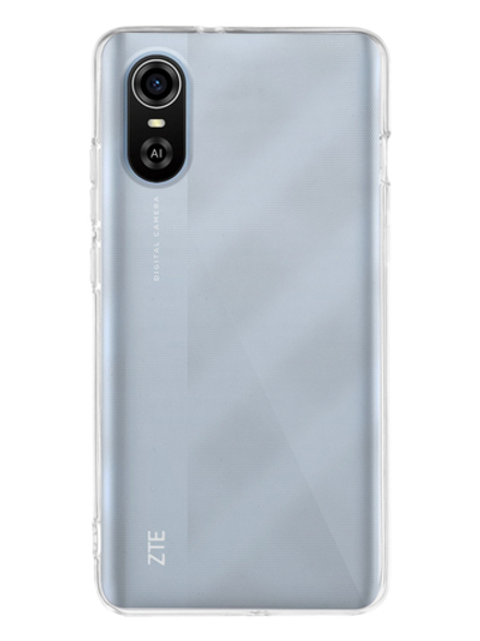 Чехол ROSCO для ZTE Blade A31 Plus оптом (арт. ZTE-BA31PLUS-TPU-TRANSPARENT)