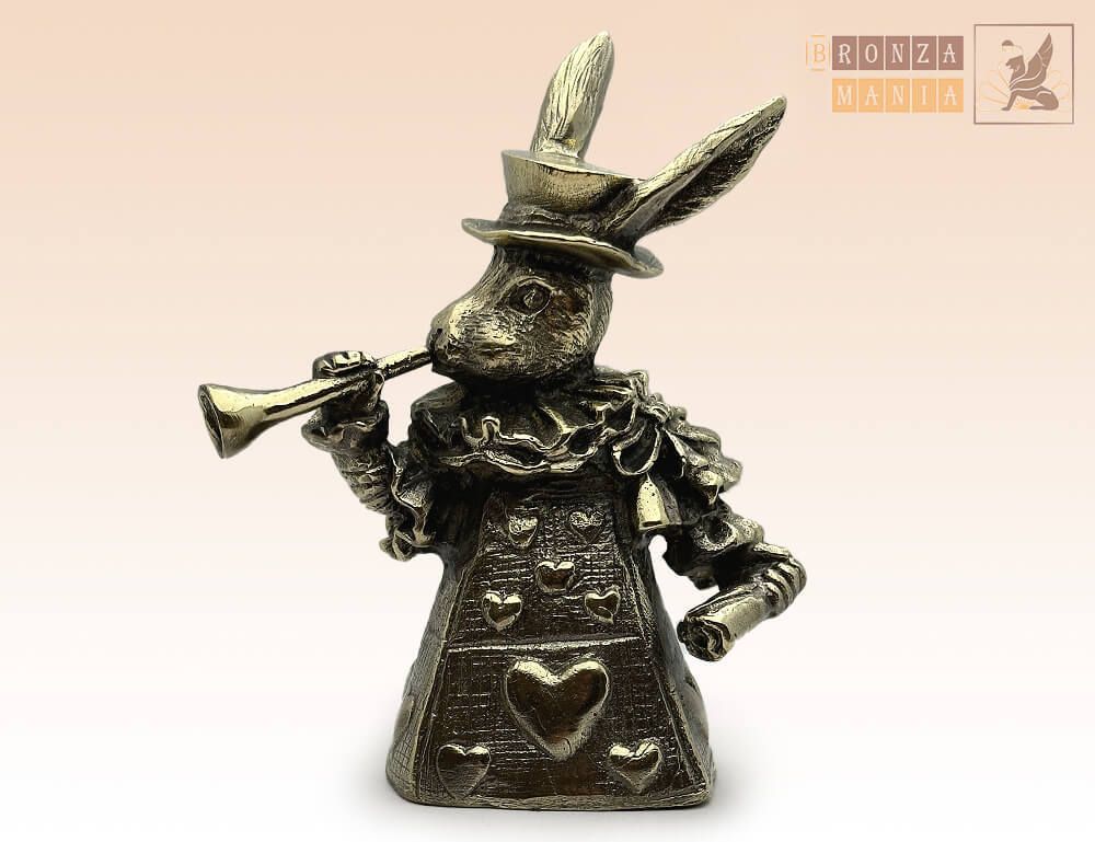 колокольчик Кролик с трубой