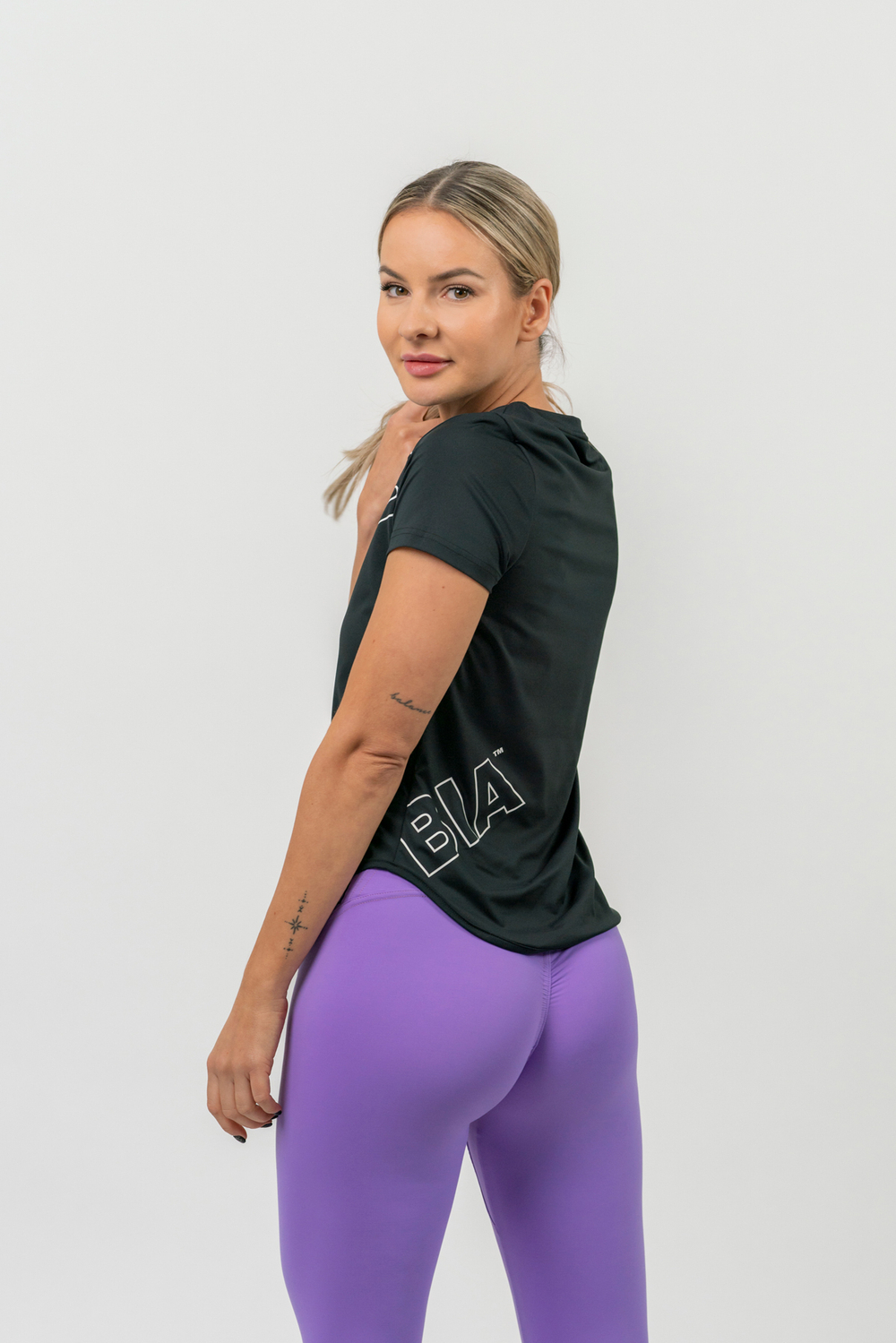 ЛЕГГИНСЫ FIT ACTIVEWEAR HIGH-WAIST LEGGINGS 443 Лиловые