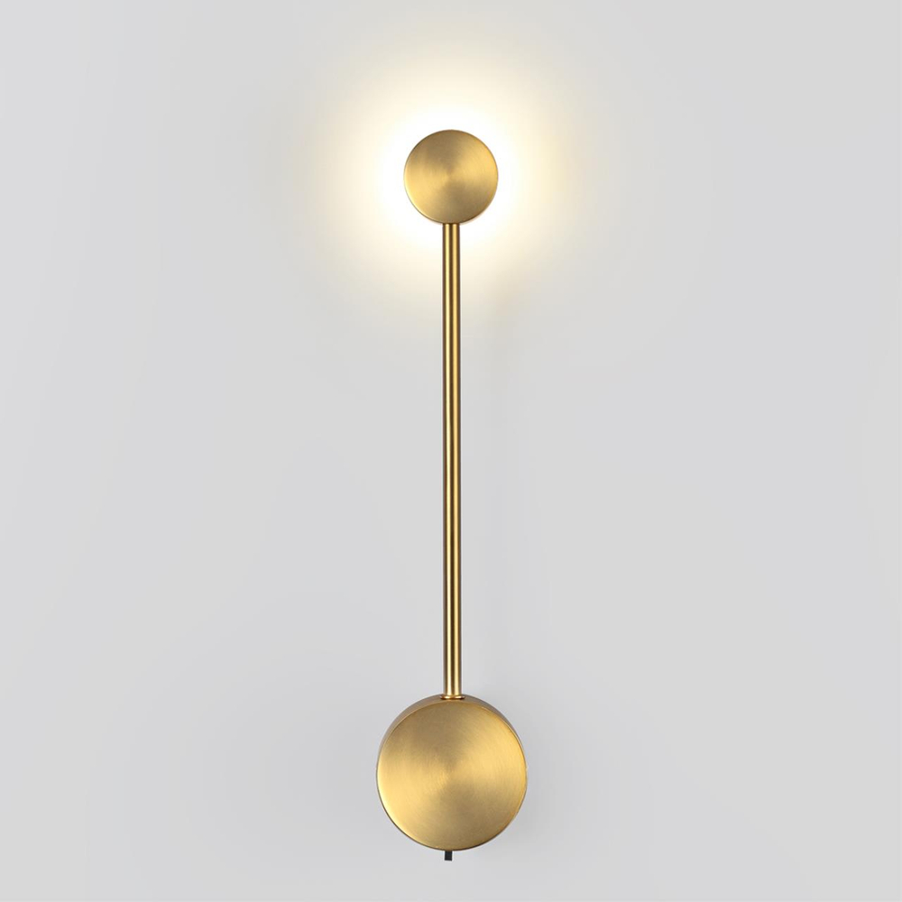 7009/5WL HIGHTECH ODL25 273 античная бронза/металл/акрил Настенный светильник LED 3000/4000K тумблер на корп. 5W 220V CRI > 90 SATELLITE