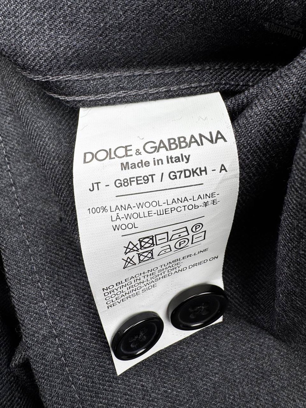 Шерстяной костюм Dolce & Gabbana