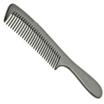 Melon Pro Расческа пластик с ручкой., 170мм*28мм, черная