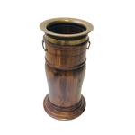 Подставка для зонтов и тростей из натурального дерева 60 см