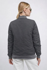 Бомбер женский демисезонный "HN-4" темно-серый