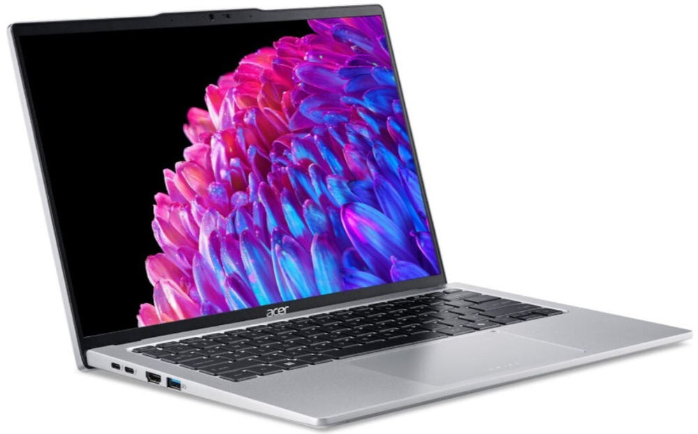 Ноутбук  Acer Swift SFG14-73-54WC 14 ", Core Ultra 5, 16 Гб RAM, 1 Тб SSD, Arc graphics, Серебристый