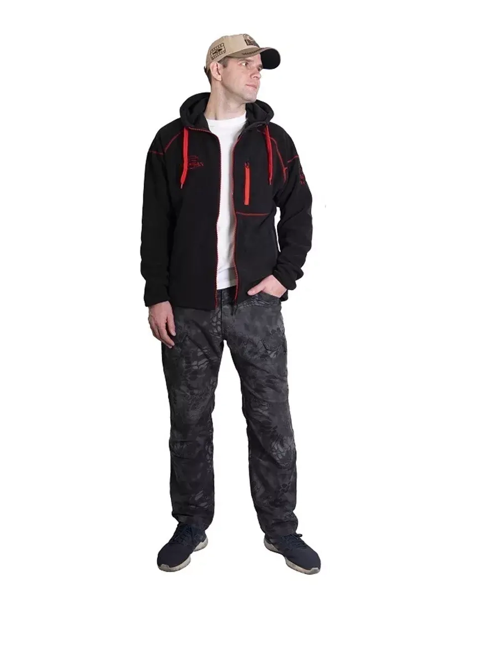 Куртка флисовая Alaskan Black Water  AFHBWB