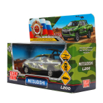 Модель ин. мет. "Mitsubishi L200 PICKUP камуфляж" 13см. двери, багаж, L200-12MIL-ARMGN (Технопарк)