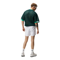 Мужские теннисные шорты JLindeberg Preston Shorts Men - White