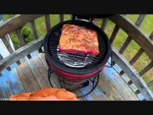 Керамический гриль Kamado Joe Jr. Red, 34 см, красный
