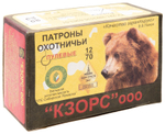 Патрон 12/70 КЗОиРС Пуля Полева 30гр, коробка 10 шт.