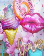 Шар (30"/76 см) Фигура, Губы