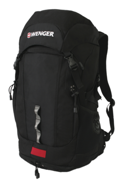 Рюкзак Wenger, черный, 33х25х61 см, 50 л