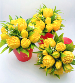 Композиция "Тюльпаны Желтые»