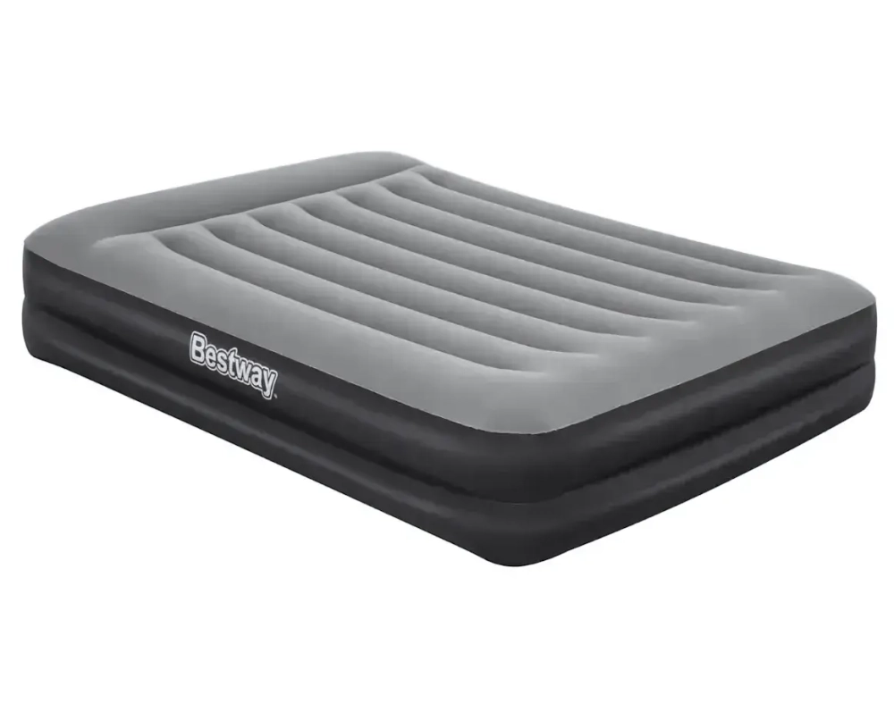 Кровать надувная Tritech Air Mattress Queen,203*152*46 см, встроенный насос 220В, Bestway (67403)