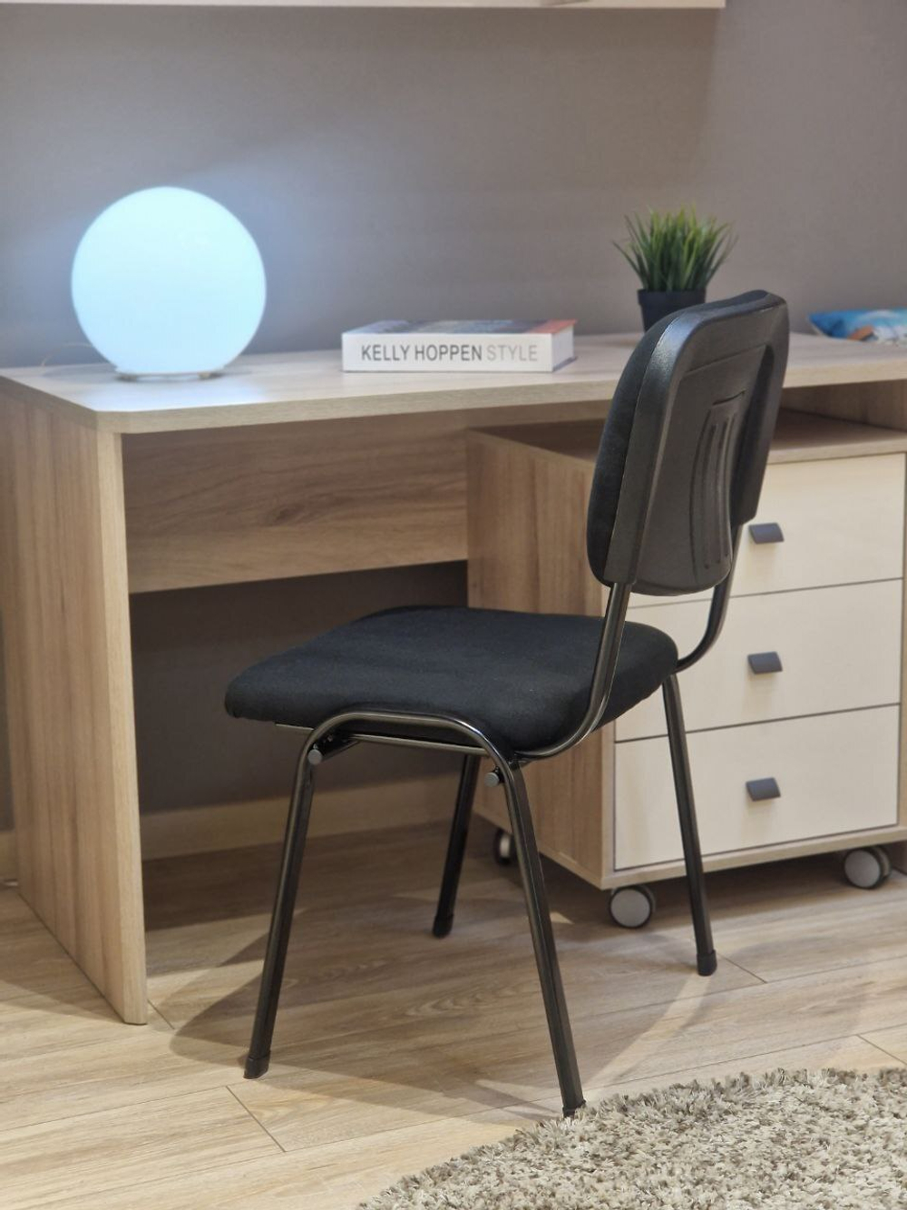 Стул офисный 601 black