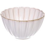 Салатник керамический «Верона» 500мл ромашка бежевая 11*6,5см