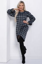 Платье Есения (серо-синее) П12272-30 LT Collection (Акция)