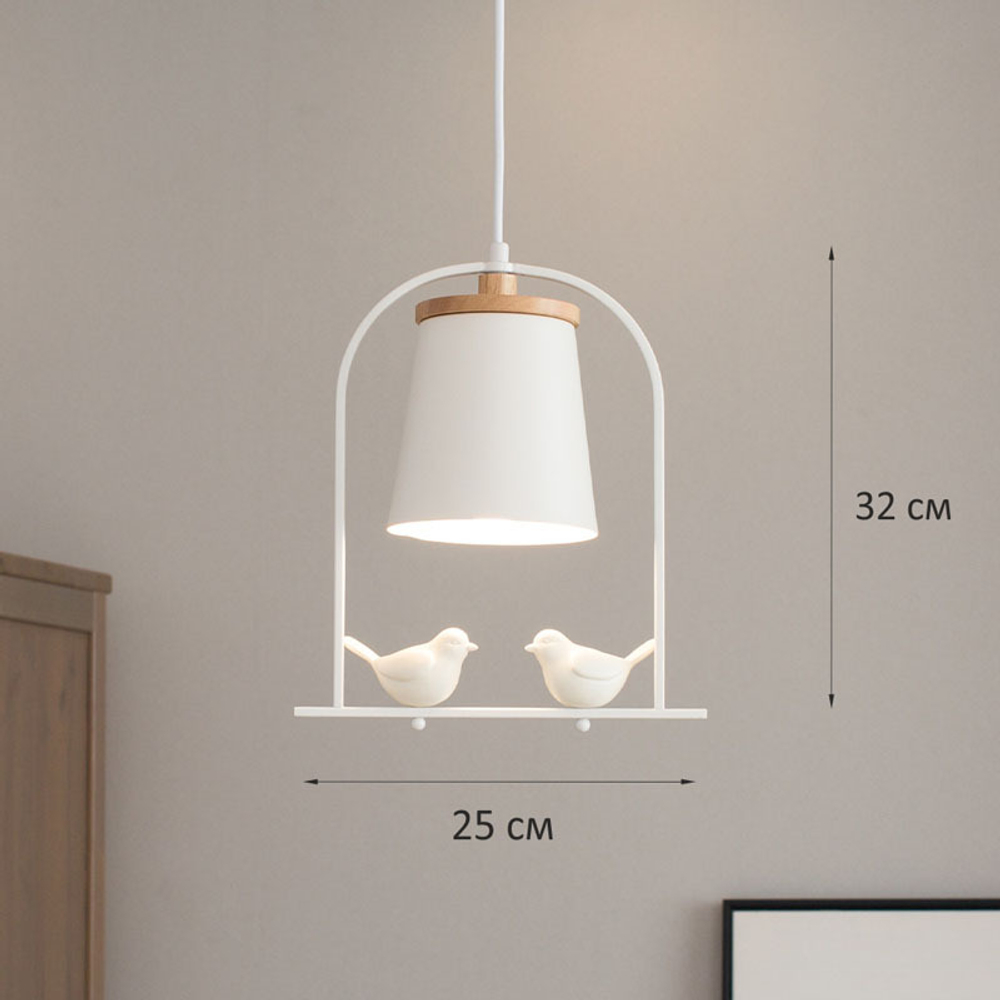 Подвесной светильник Home Light Астерия MMD-LED A014-1xE27 белый