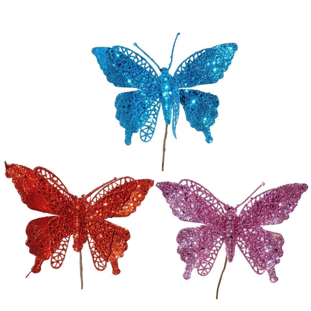 GAEM Изделие декоративное "Бабочка", L16 W7 H20 см, 3в.