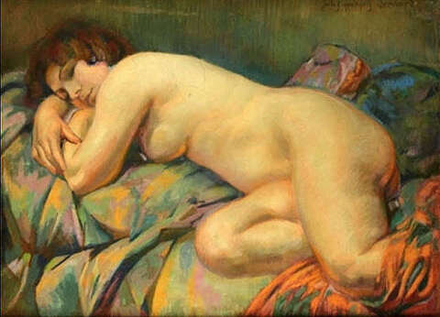 Jules Francois Bernard (1884-1942) - эротическое искусство французского художника