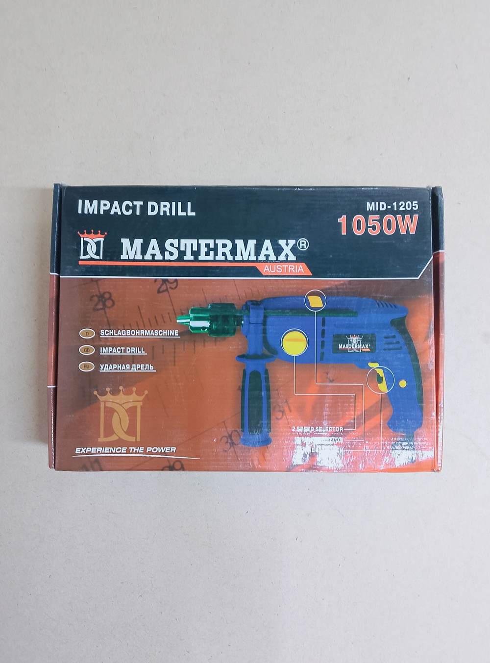Дрель ударная Mastermax MID-1205