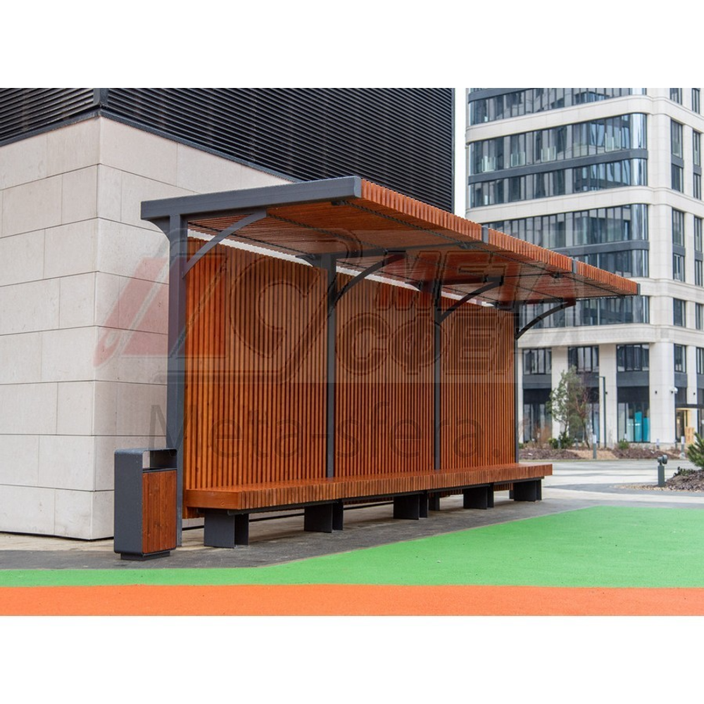 Пергола Греция со скамейкой