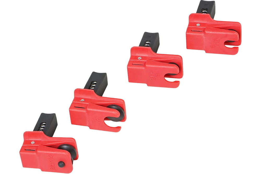 Заглушки для патрубков, набор 4пр. (D=8,10,13мм,Banjo) ATSC010 AIRLINE