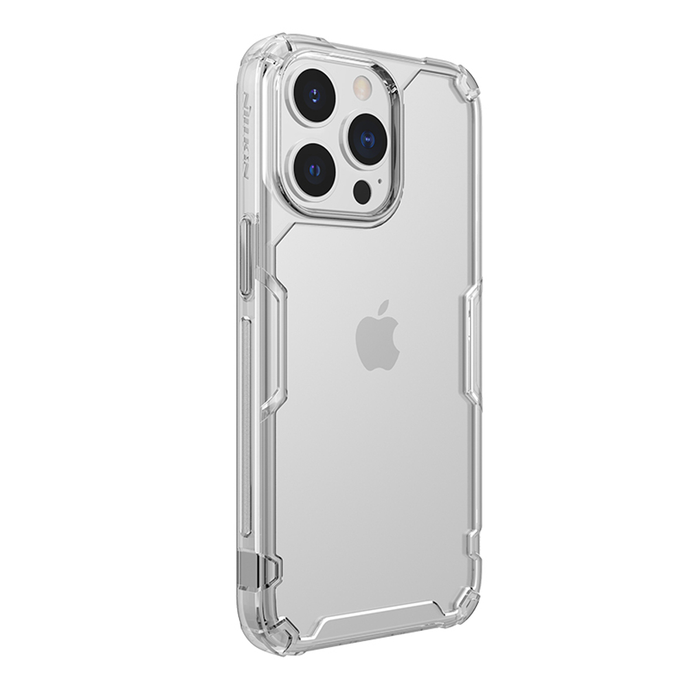 Усиленный мягкий чехол от Nillkin для смартфона iPhone 13 Pro Max, серия Nature TPU Pro Case