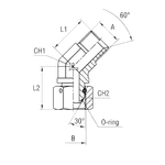 Соединение FRN45 BSP 3/4"