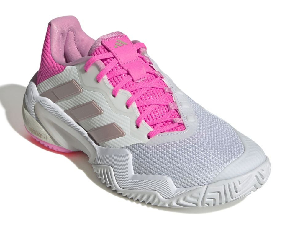 Женские Кроссовки теннисные Adidas Barricade 13 W - white/ash peacoat/lucid pink