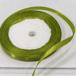 Лента Атласная 0,6см х 28м Сатин (Зеленый)
