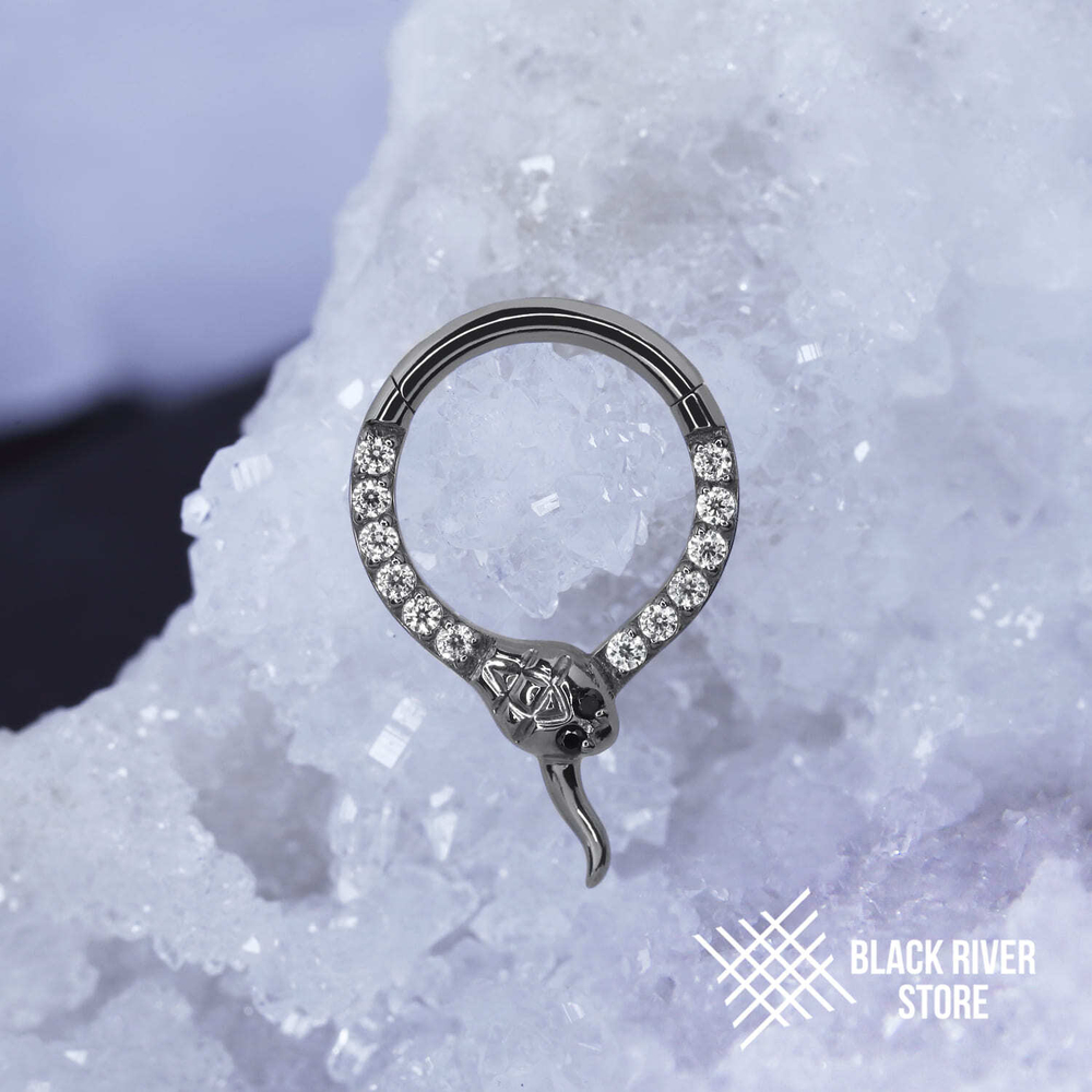 Кликер Ouroboros Crystal & Black 1.2мм