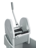 Тележка одноведерная с универсальным отжимом, серая, 31 л HQ Profiline