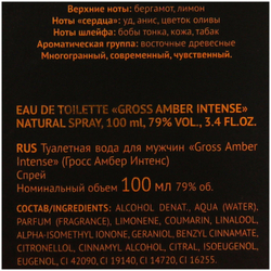 Christine Lavoisier Parfums духи Gross Amber Intense, 100 мл