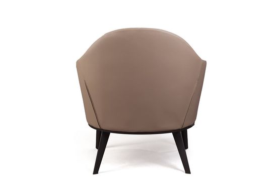 Лаунж кресло Leslie рогожка комби бежевый