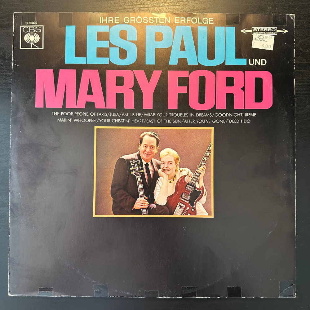 Les Paul Und Mary Ford - Ihre Grossten Erfolge (Германия 1965г.)