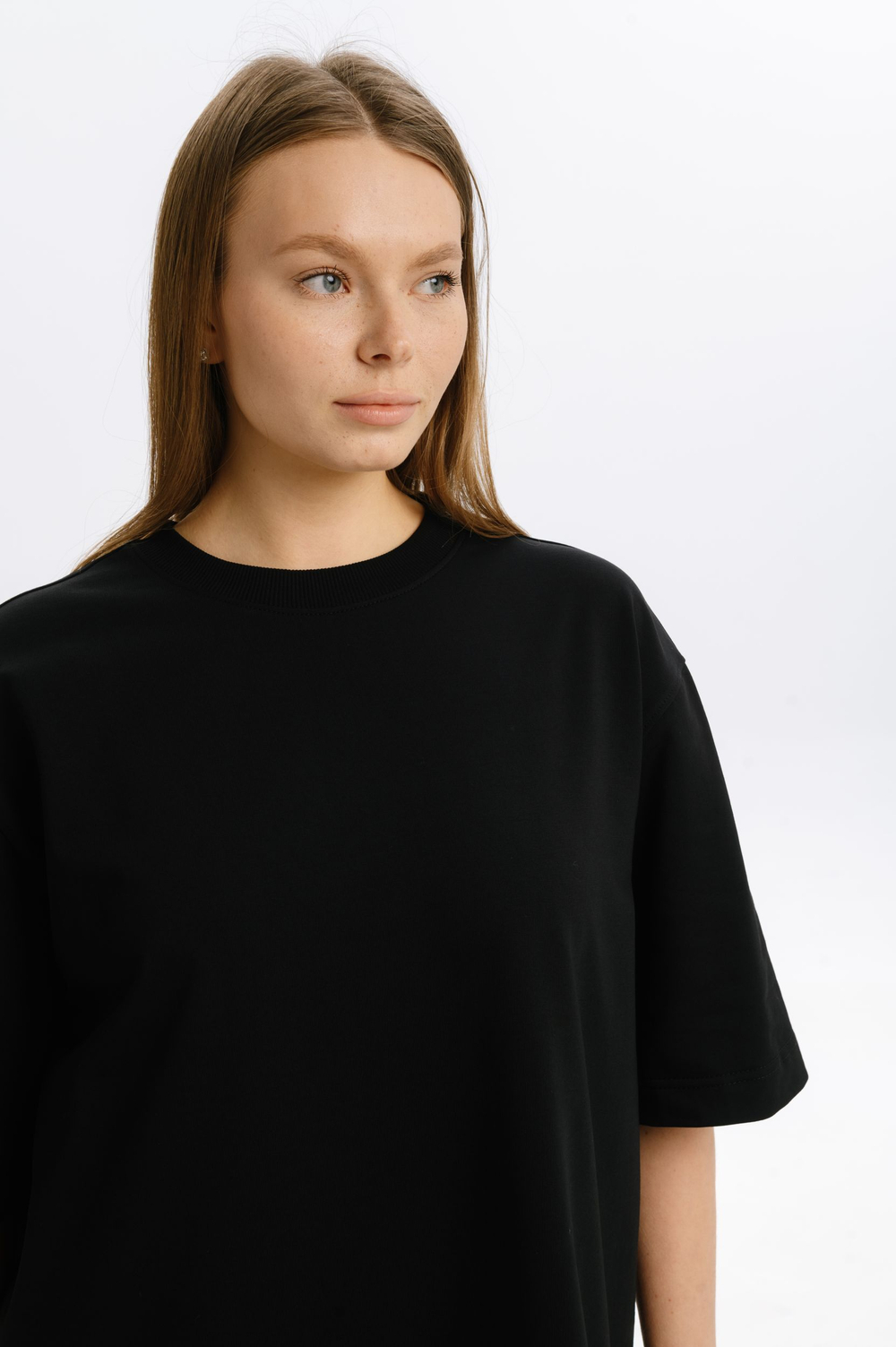 Футболка Mazzika Unisex Oversize OneSize, цвет черный