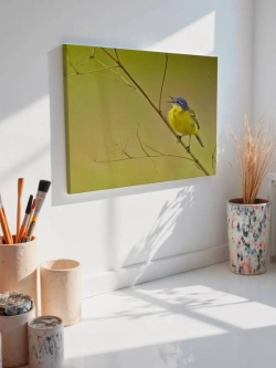 Картина на стену 40 X 50 Желтая птица