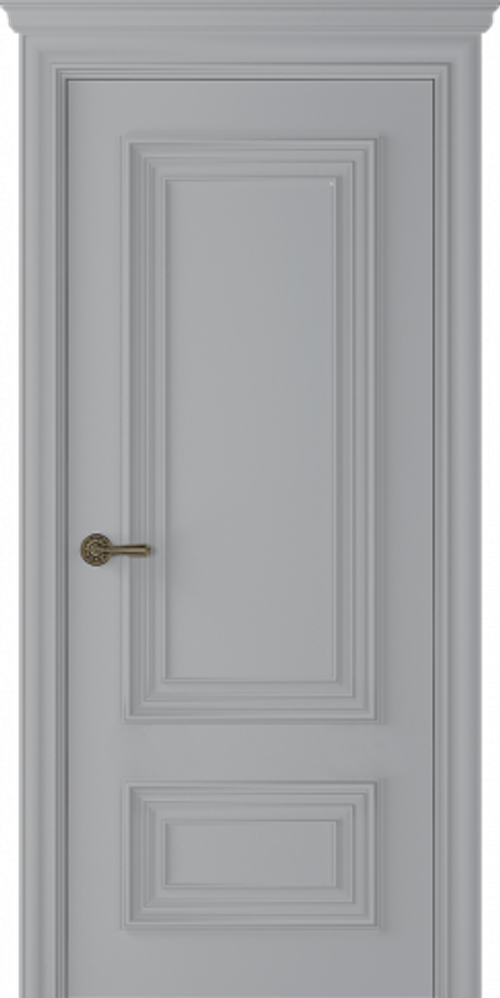 Дверь Палаццо 2 / Цвет Эмаль светло - серый / Двери Belwooddoors