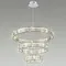 4930/88L L-VISION ODL24 593 хром/прозрачный металл/хрусталь Люстра LED 88W 4000K 10200Лм VEKIA
