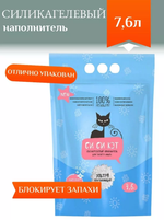 Наполнитель силикагелевый для кошек 3,8л
