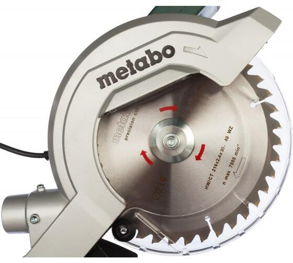 Торцовочная пила Metabo KS 216 M Lasercut